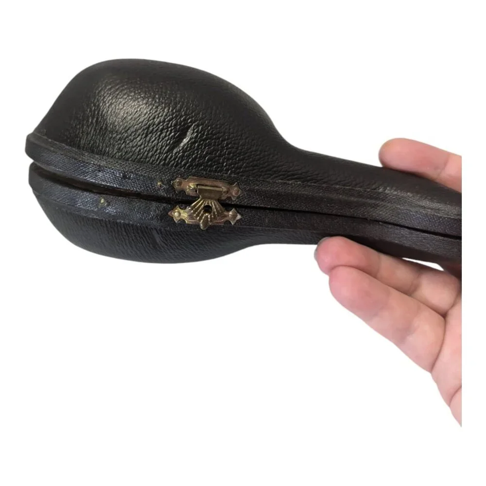 Vintage Hand-Carved Meerschaum Eagle Head Wings Tobacco Pipe With Case Unused - Picture 3 of 13